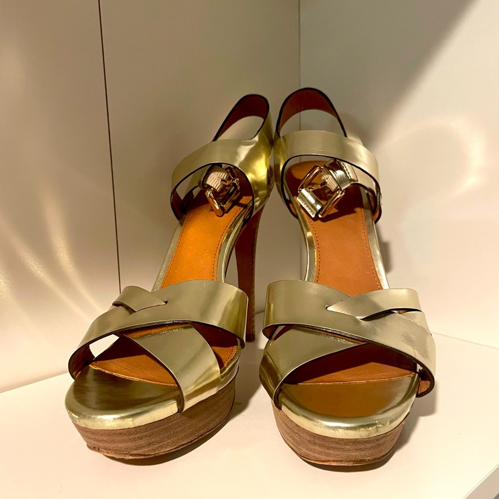 Coach high heel sandals